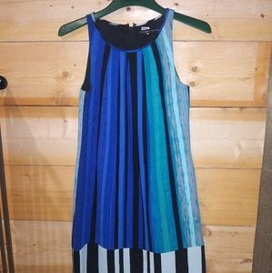Blue striped Ivanka Trump dress size 4